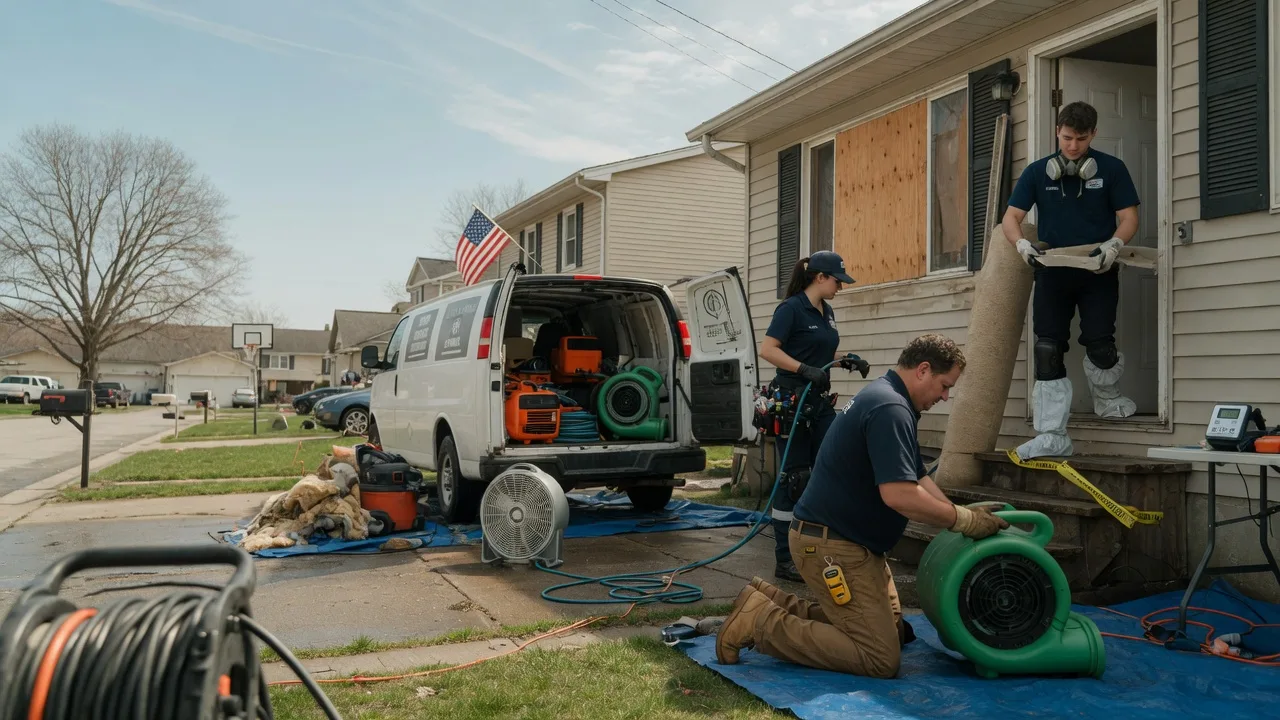 Water Damage Restoration in Reno, PA near me